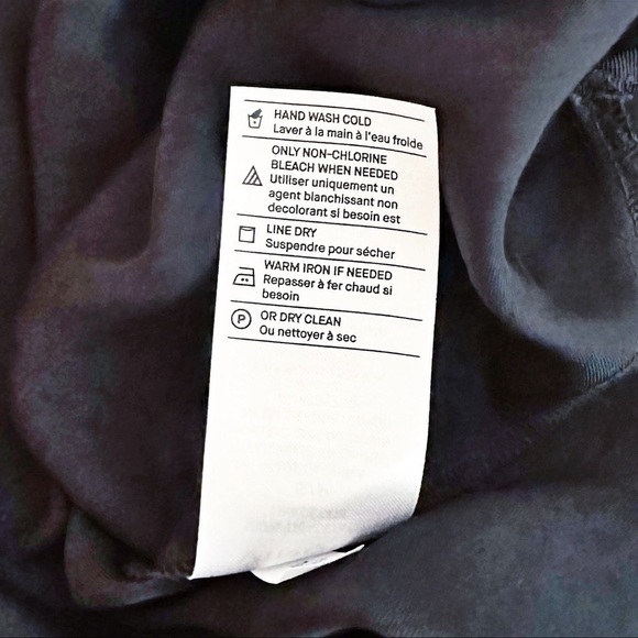 Vince Crossover Long Sleeve Blouse Small - Picture 7 of 7